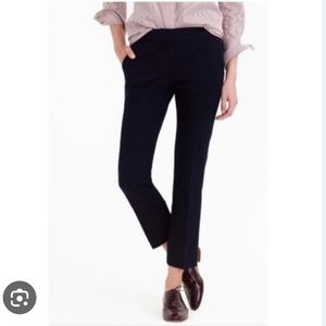 J Crew Campbell Crop Navy Pants Size 4